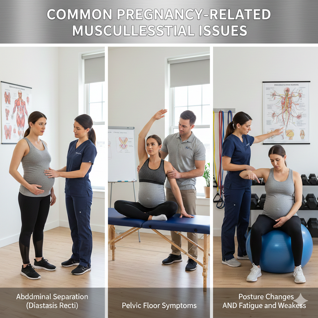 Abdominal Separation,Pelvic Floor Symptoms