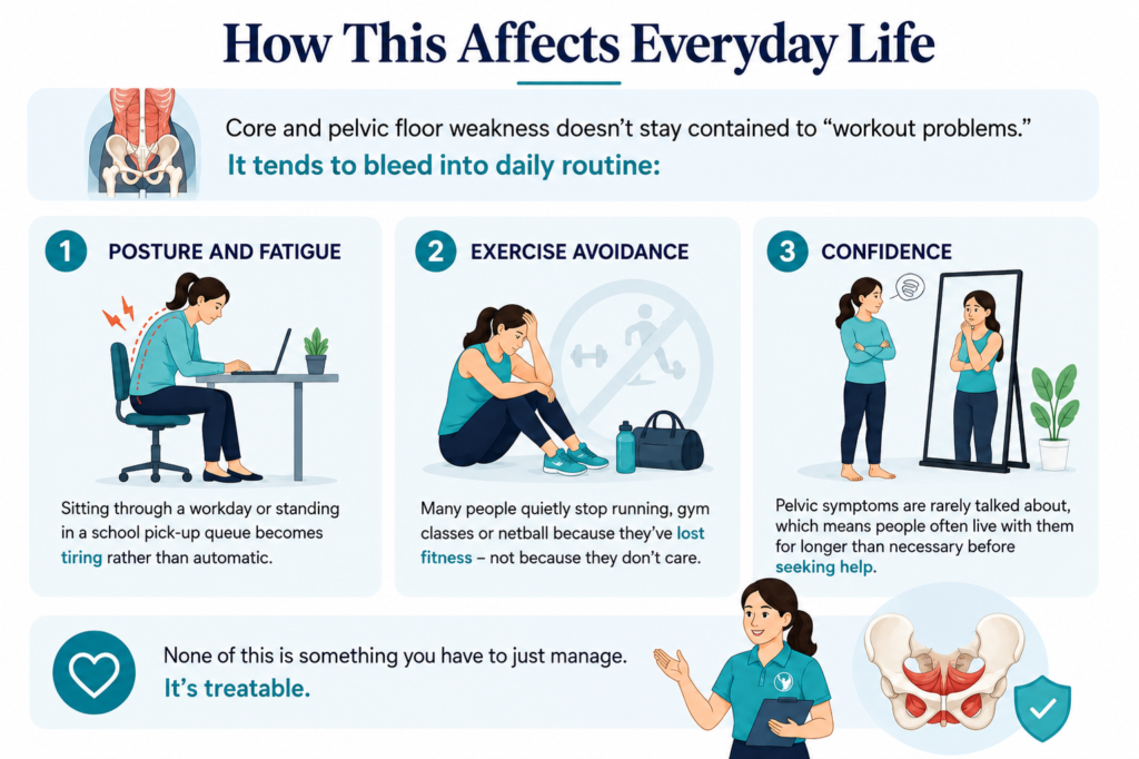 Abdominal and Pelvic Weakness in Wendover